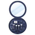 bộ cáp sạc đa năng UC001, quà tặng công nghệ in logo sáng tạo