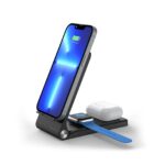 Đế sạc 3in1 có đèn logo dành cho quà tặng doanh nghiệp