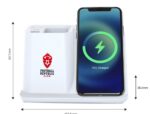 Hộp bút có đế sạc không dây và cổng USB
