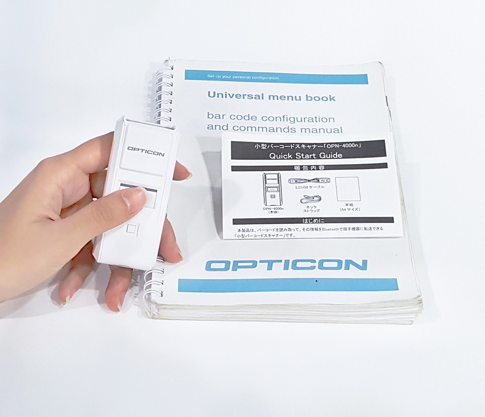 Máy quét mã vạch không dây Opticon OPN-4000i – Nhỏ gọn, Hiệu suất cao.