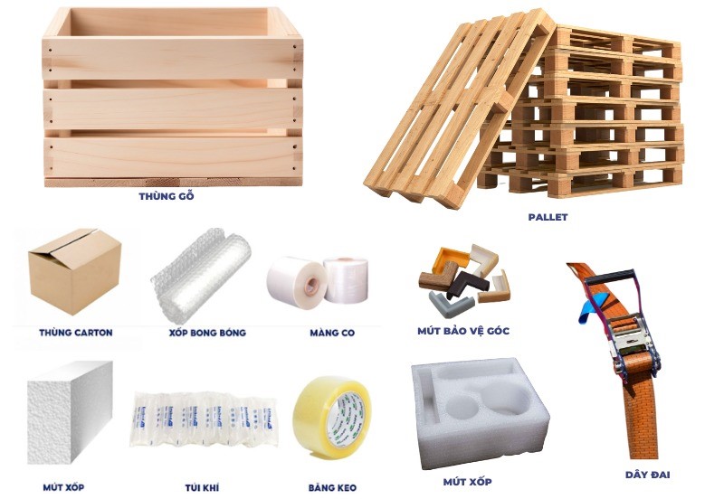 dụng cụ đóng gói hàng hóa cồng kềnh